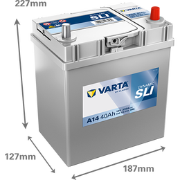 Varta Blue Dynamic akku A14 12V 40Ah