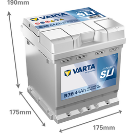 Varta Blue Dynamic akku B36 12V 44Ah