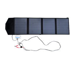 SolarXon 50W taitettava salkkupaneeli PWM s&auml;&auml;timell&auml; + 3m johdolla